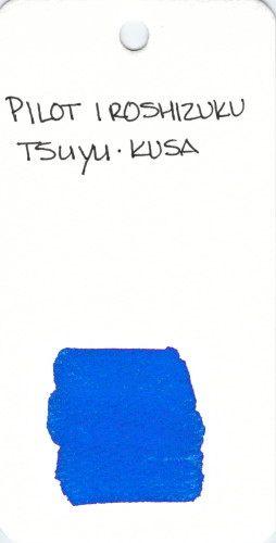 * BLUE PILOT IROSHIZUKU TSUYU KUSA