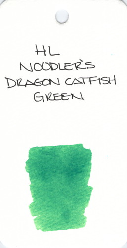 * GREEN NOODLERS DRAGON CATFISH GREEN SPECIALTY INKS013