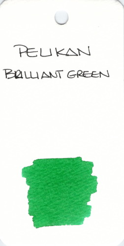 * GREEN PELIKAN BRILLIANT GREEN