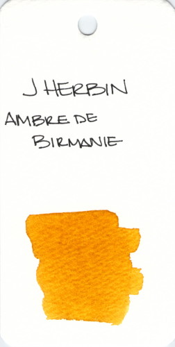 * ORANGE J HERBIN AMBRE DE BIRMANIE