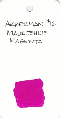 * PINK AKKERMAN MAURITSHUIS MAGENTA 12