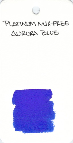 * PLATINUM MIX-FREE AURORA BLUE